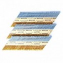 2200 CLOUS EN BANDE 34° SANS GAZ 2.8 x 70 Crantés Galva 12µ Tronquée
