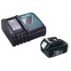 Chargeur rapide Makita DC18RC + batterie BL1830 3Ah Li-ion LXT