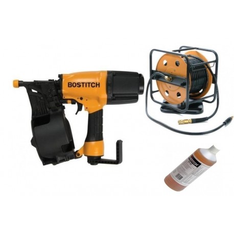 BOSTITCH N75C-2-E CLOUEUR PNEUMATIQUE 38/75mm 15° rouleaux métal/pvc