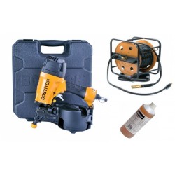 BOSTITCH N66C-2-E CLOUEUR + ENROULEUR CPACK30 + HUILE SB32