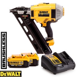 DEWALT DCN692 (2 x 4Ah) cloueur de charpente 18v (sans coffret)