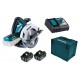 SCIE CIRCULAIRE MAKITA DHS710 36v (4 x 4Ah)+ coffret