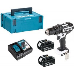 PERCEUSE VISSEUSE PERCUSSION MAKITA DHP482 (2 x 5AH) 18V LI-ION