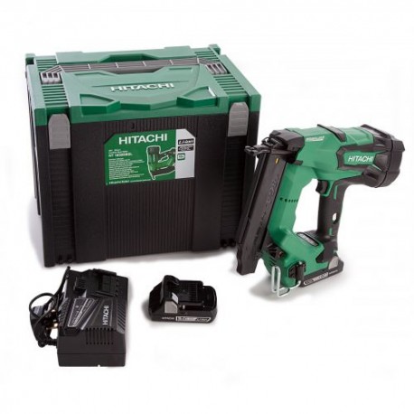 HITACHI NT1850DBSL (WX) 18GA CLOUEUR DE FINITION A BATTERIE 18v (2 x 3Ah)