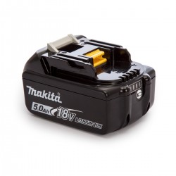 BATTERIE ORIGINALE MAKITA BL1850B LI-ION 18V 5Ah LXT témoin de charge