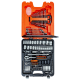 BAHCO S106 Coffret 106 pièces douilles/clés mixtes/cliquets 1/4 et 1/2