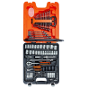 BAHCO S106 Coffret 106 pièces douilles/clés mixtes/cliquets 1/4 et 1/2