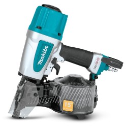 MAKITA AN613 CLOUEUR PNEUMATIQUE 38/65mm 15° rouleaux métal/pvc