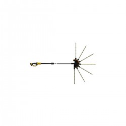 DEWALT DCMPH566 (1 x5Ah) taille haies sur perche