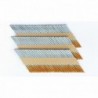 6000 CLOUS EN BANDE 34° SANS GAZ 2.8 x 50 Crantés Acier brut 