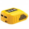 DEWALT DCB090 ADAPTATEUR / CHARGEUR USB COMPATIBLE AVEC LES BATTERIES XR