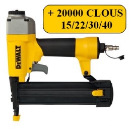 DEWALT DPSB-2IN1 + 20000 clous 15/22/30/40mm cloueur agrafeuse de finition