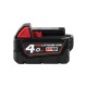 Milwaukee batterie red lithium M18 B4 4AH