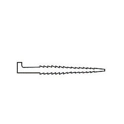 1000 pointes clous BOSTITCH FLN150 38MM pour cloueur à parquet MFN201,MFN201-E