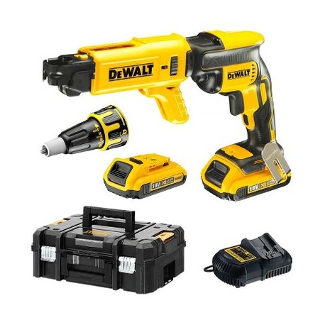 Dewalt DCF620D2K visseuse plaque de plâtre 18v (2 x 2 Ah)