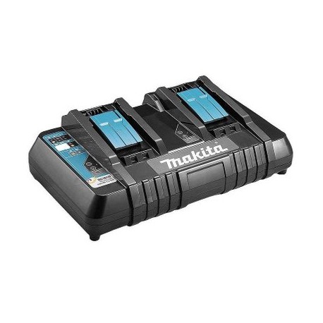 CHARGEUR MAKITA DC18RD LXT 220V pour 2 batteries 14,4v ou 18v Li-ion