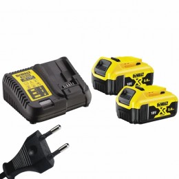 2 BATTERIES 18v DEWALT DCB184 5Ah LI-ION + CHARGEUR DCB115