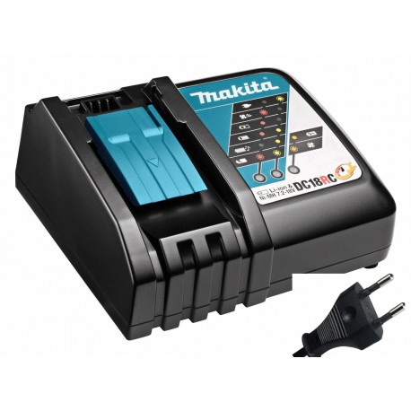 CHARGEUR MAKITA DC18RC LXT 220V pour batteries 14,4v/18v Li-ion (220v CE)