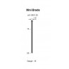 5000 CLOUS BOSTITCH 15 mm mini-brads 18GA cloueur Makita/Senco/Dewalt...