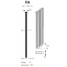 clous de finition  galva DA 15GA Brads 25mm (4000)