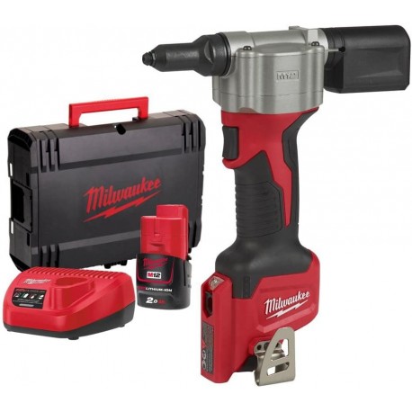 RIVETEUSE MILWAUKEE M12 BPRT-201X (1 x 2Ah)