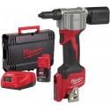 RIVETEUSE MILWAUKEE M12 BPRT-201X (1 x 2Ah)