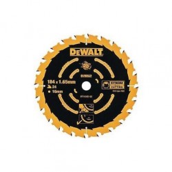 LAME DEWALT SCIE CIRCULAIRE 184 x 1.65 x 16mm 24 dents