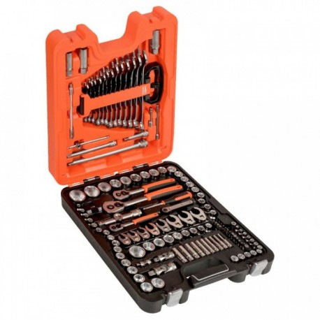 BAHCO S138 coffret 138 pièces 1/4",3/8",1/2" douilles,embouts et clés mixtes