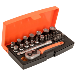 BAHCO SL25 COFFRET DE DOUILLES 1/4"