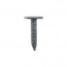 2130 clous en vrac 2.7 x 30 mm tête large 8 mm galva 50µ lisses 5kg pour bardeau bitume