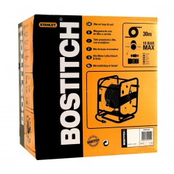 BOSTITCH CPACK30 ENROULEUR PNEUMATIQUE DE CHANTIER 30M  tuyau d'air inclus