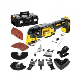 DEWALT DCS355NT Multi-cutter à batterie 18V + set d'accessoires 35 pièces (sans batterie + coffret)