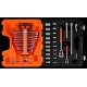 BAHCO S410 COFFRET 41 PIECES CLIQUETS DOUILLES ET CLES MIXTES