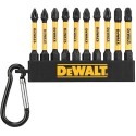 DEWALT DT7276-QZ jeu de 10 embouts Flextorq PZ1,PZ2,PZ3