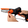 Tronçonneuse élagueuse BAHCO BCL104 inclus 2 batteries 10.8V 2.6Ah