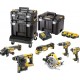 Pack DEWALT DCK685P3T XR 18V Brushless 6 Outils + 3 Batteries 5Ah TSTAK