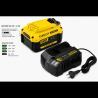 STANLEY FATMAX SFMCB14M1 V20 18V Batterie 4Ah + Chargeur Rapide
