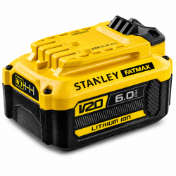 Batterie STANLEY FATMAX V20 18V 6Ah SFMCB206-XJ | AB-Outils